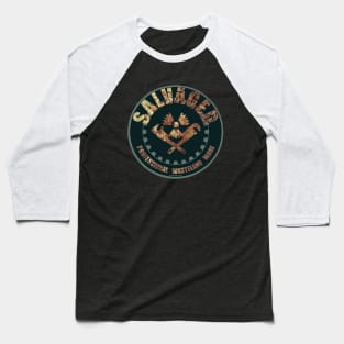 SALVAGED WARE RUST Baseball T-Shirt